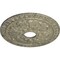 Ekena Millwork Warsaw Ceiling Medallion (Canopies up to 3 1/2"), 18"OD x 3 1/2"ID x 1 3/8"P, Castle Stone Crackle CM18WACSC - alternate 3